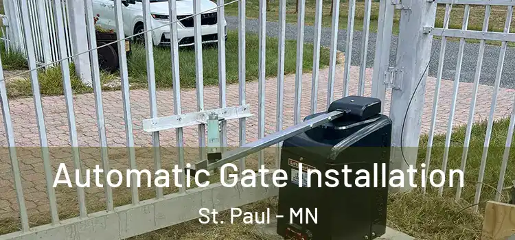 Automatic Gate Installation St. Paul - MN